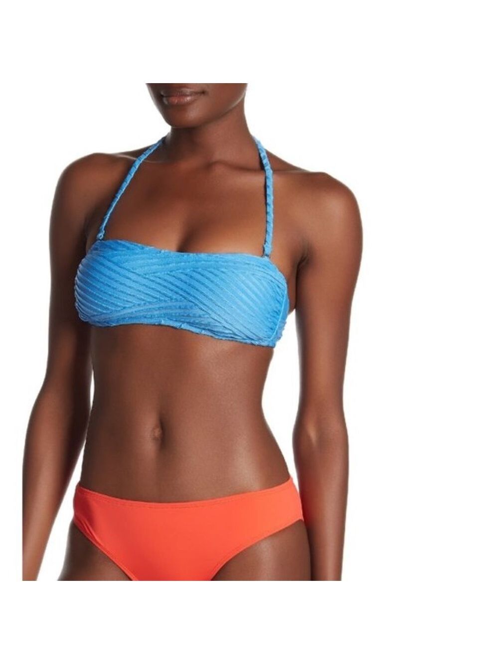 The Bikini Lab Dunes Bandeau Bikini Top